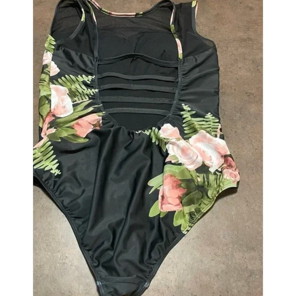 Albion The Maria One Piece in Carolina Floral Swim Beach Bathing Suit Size XXL - Picture 6 of 8